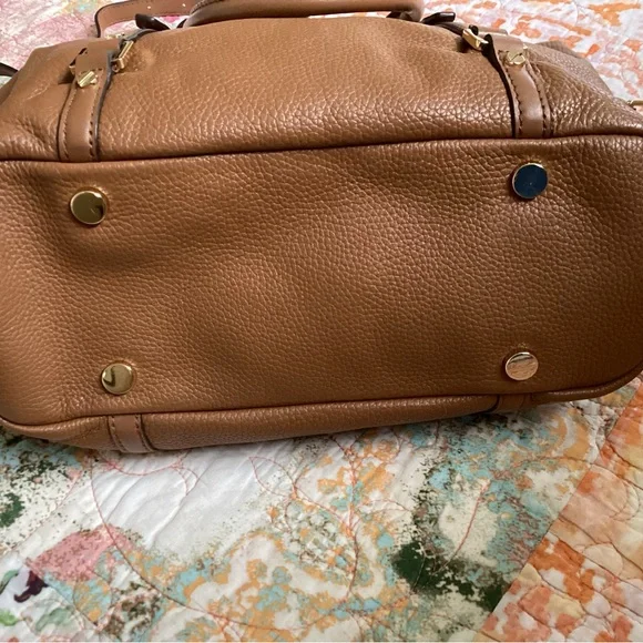 Michael Kors Tan Leather Satchel - Picture 3 of 6